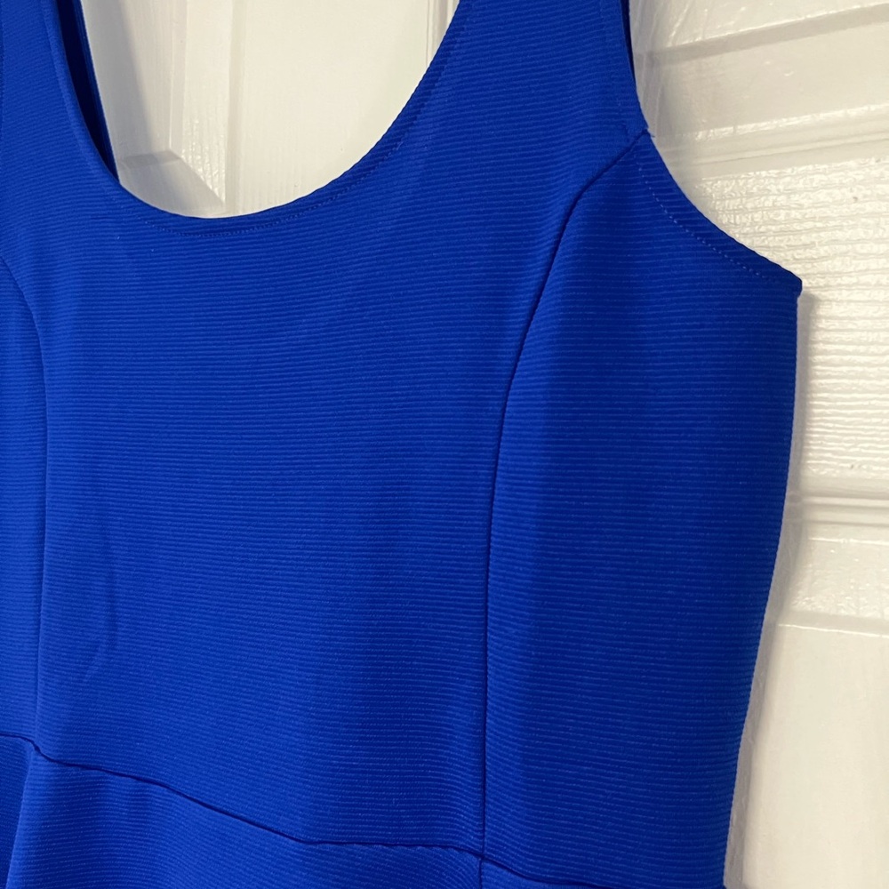 H&M Vibrant Blue Mini Dress - Picture 4 of 11